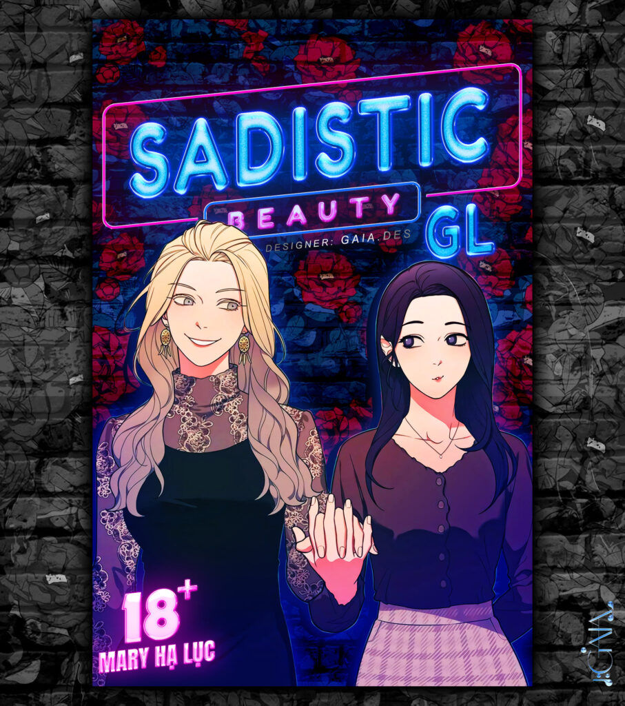 Bìa truyện Sadistic Beauty - Mẫu 3